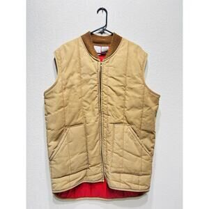 Walls Blizzard Pruf Vest XL Tall Long Canvas Duck Workwear Vintage 80s